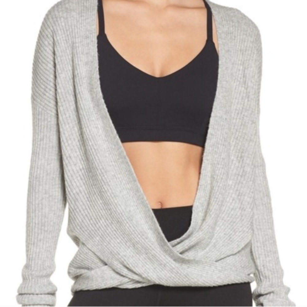 Adorable Zella Front Twist Sweater